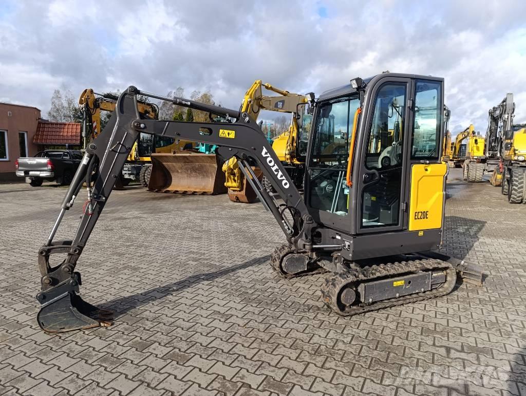 Volvo EC 20 Mini kotrók < 7t