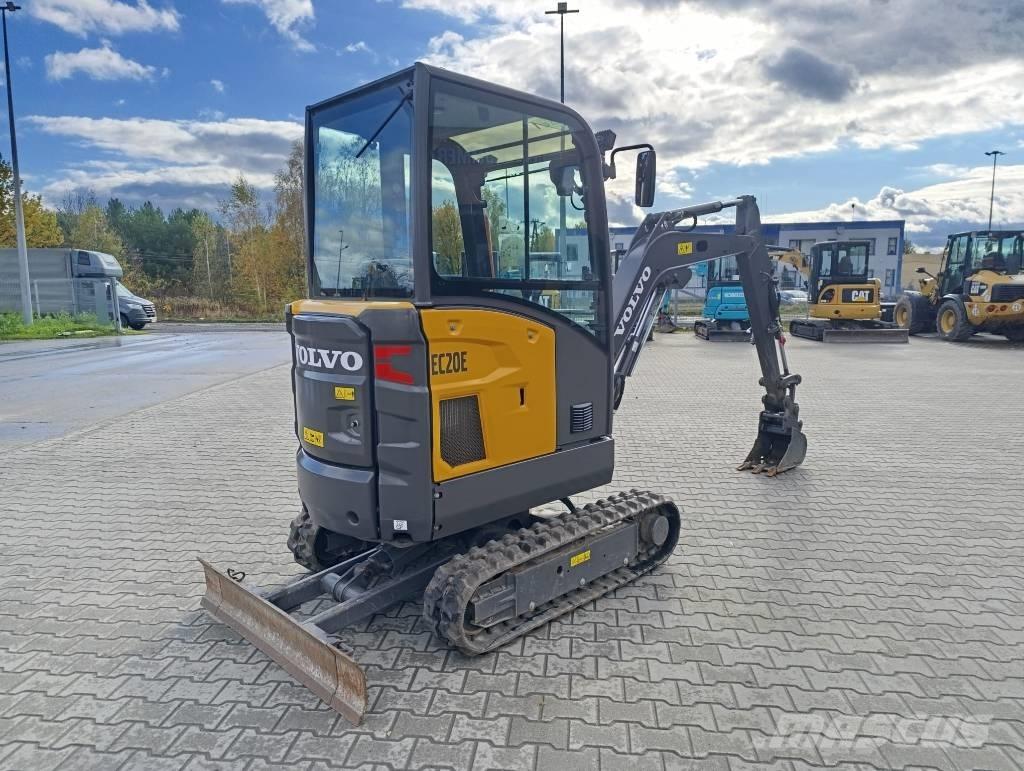 Volvo EC 20 Mini kotrók < 7t