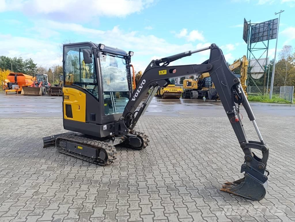 Volvo EC 20 Mini kotrók < 7t