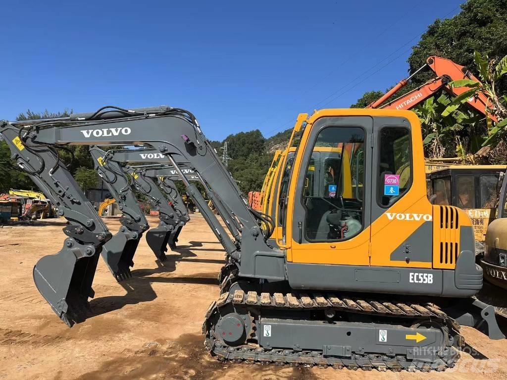 Volvo EC 55 B Mini kotrók < 7t