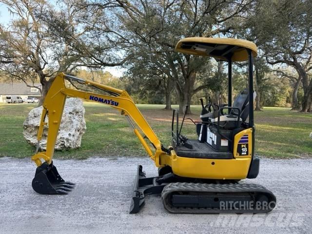 Komatsu PC18MR-2 Mini kotrók < 7t