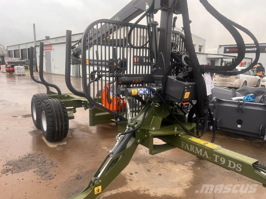 Farma T9 DS Erdészeti pótkocsik