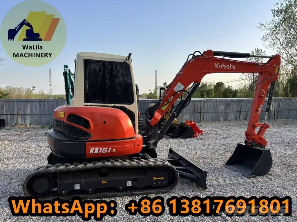 Kubota KX 161 Mini kotrók < 7t