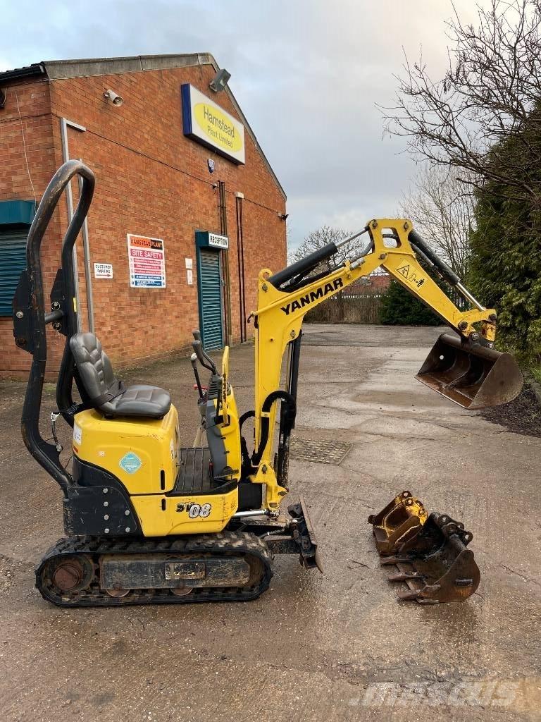 Yanmar SV 08 Mini kotrók < 7t