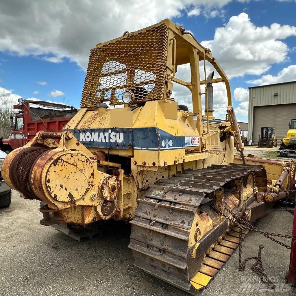 Komatsu D 68 E-1 lánctalpas dózerek