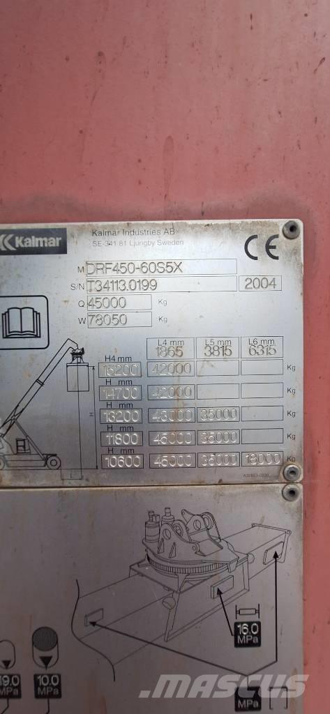 Kalmar DRF450-60S5X Konténer rakodó