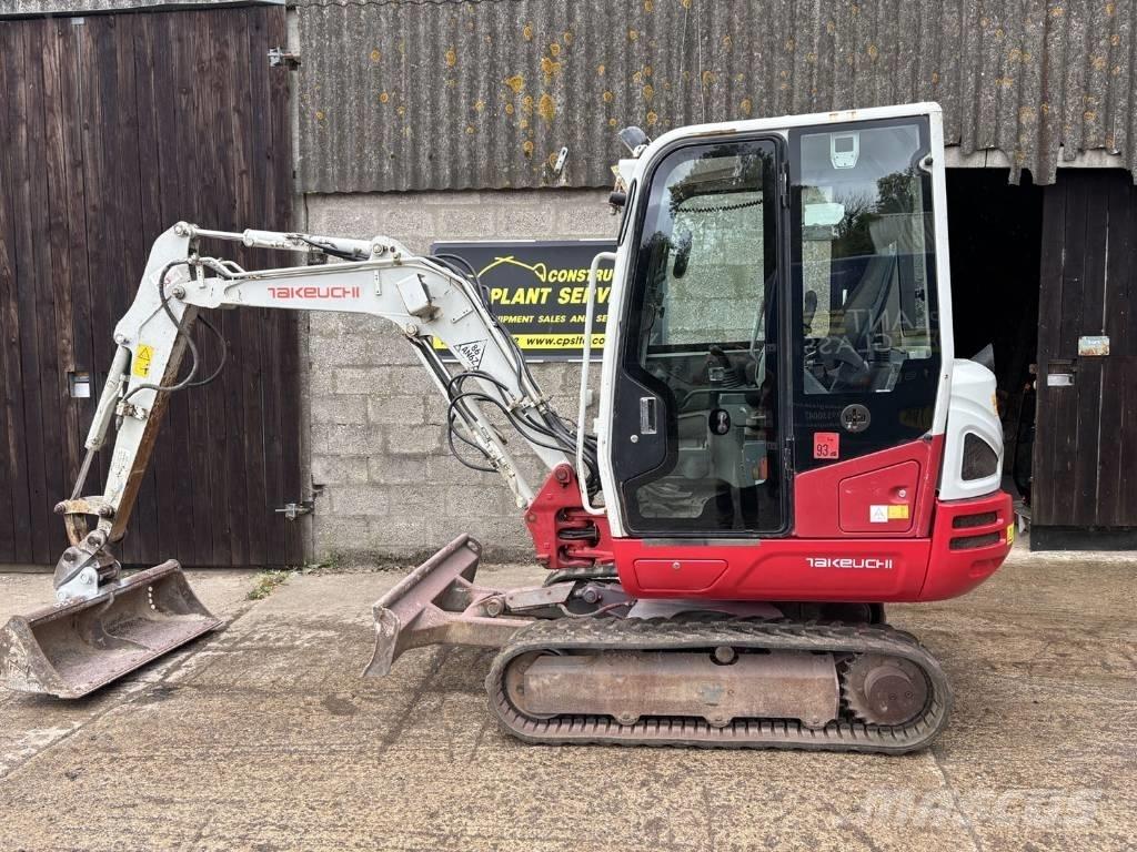Takeuchi TB 230 Mini kotrók < 7t