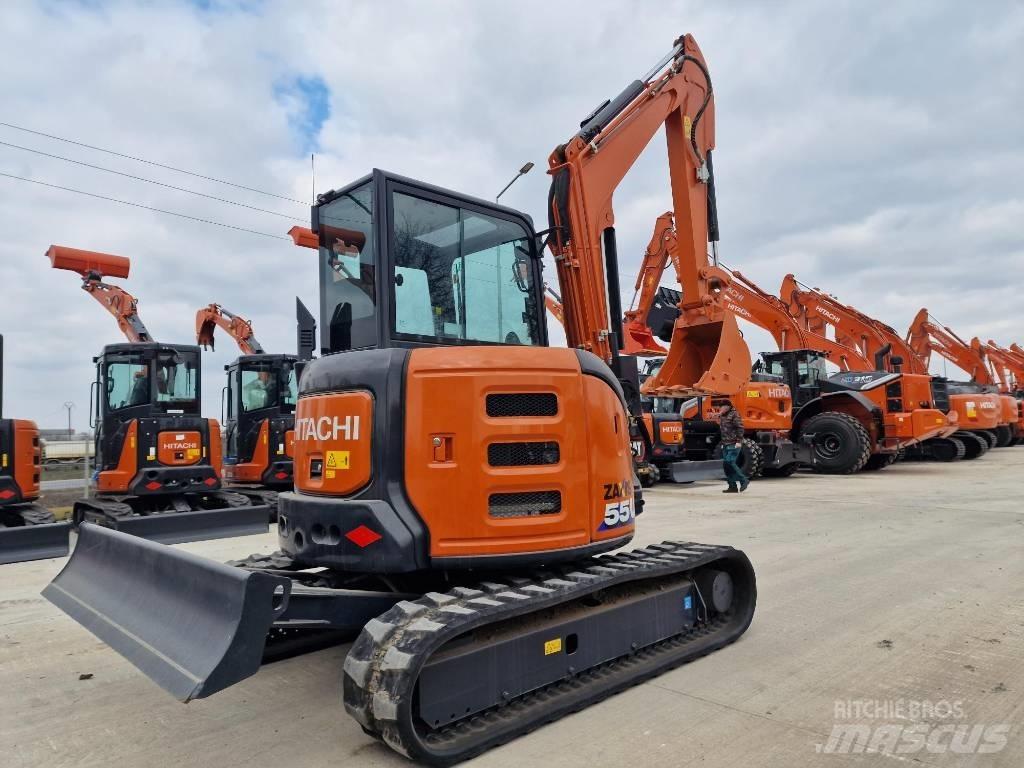 Hitachi ZX55U-6 Mini kotrók < 7t
