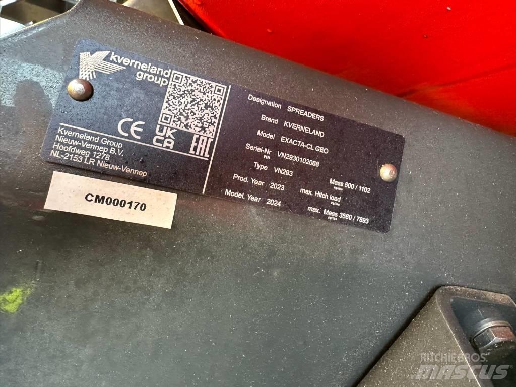 Kverneland CL 1300 Műtrágyaszórók