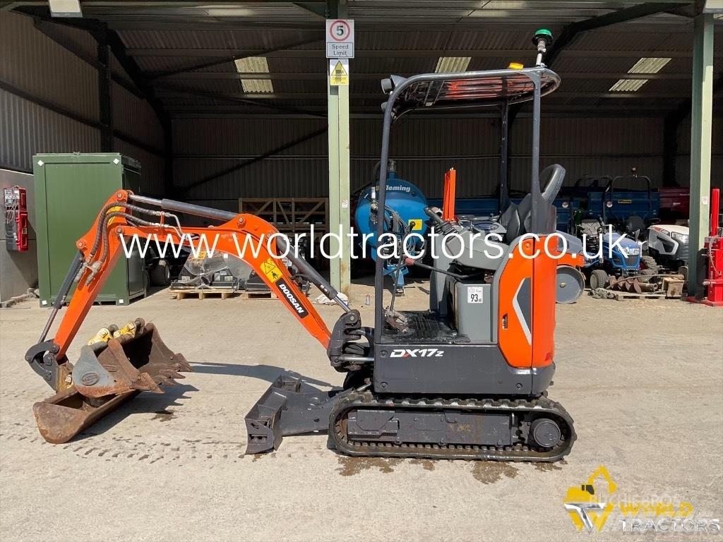 Doosan DX 17 Mini kotrók < 7t