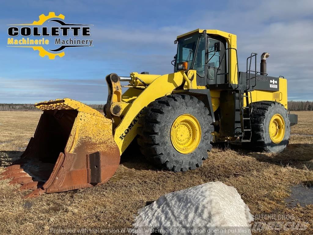 Komatsu WA 600-1 Gumikerekes homlokrakodók