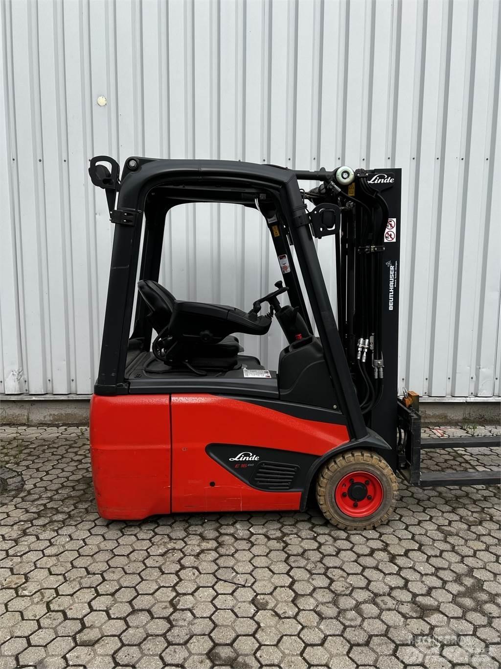 Linde E16C Elektromos targoncák