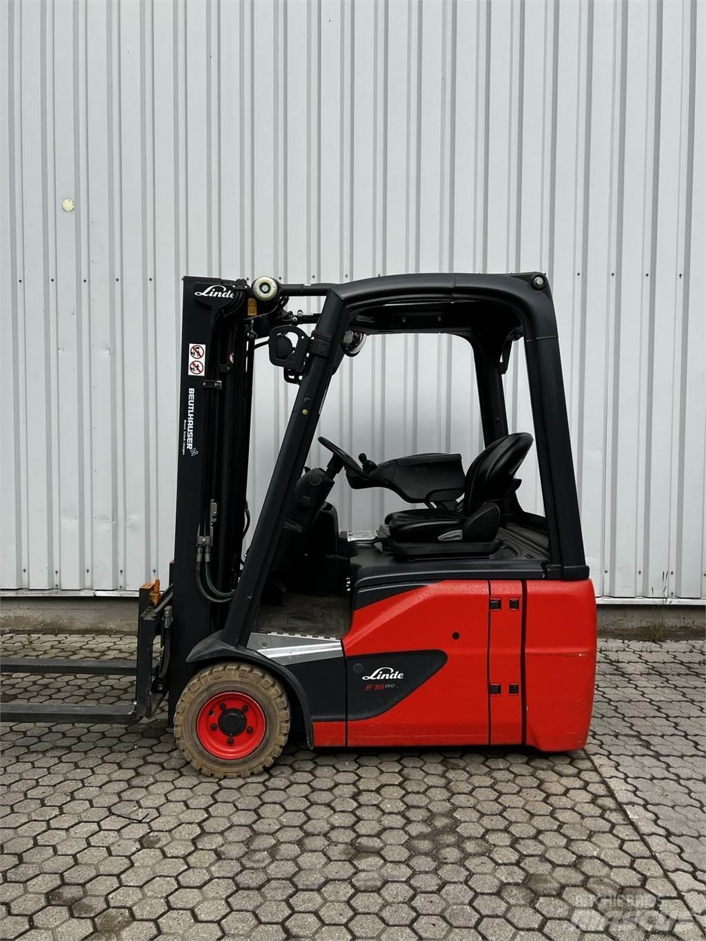 Linde E16C Elektromos targoncák