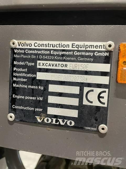 Volvo EWR150E Gumikerekes kotrók