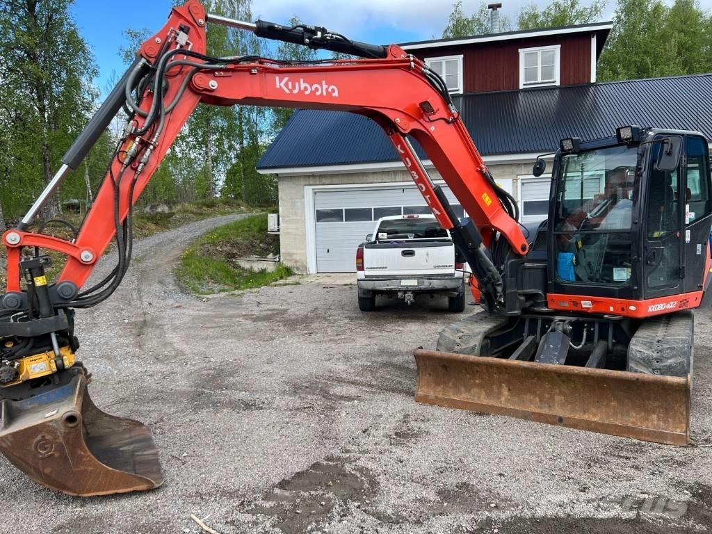 Kubota KX 080-4 Közepes (midi) kotrók 7 t - 12 t