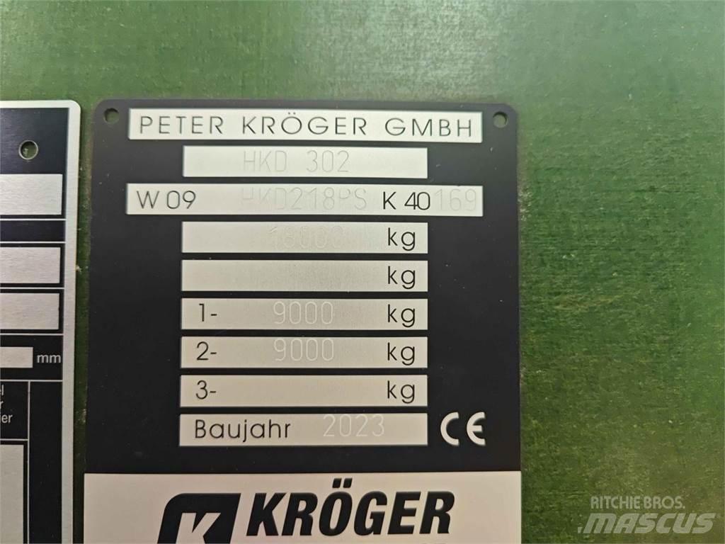Kröger HKD 302 Billenő pótkocsik
