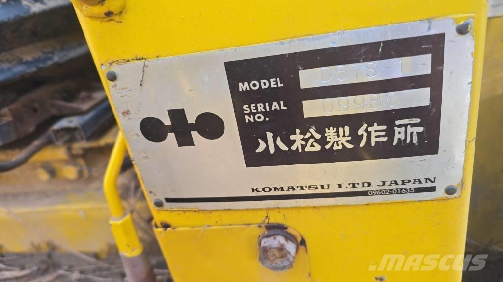 Komatsu D 57 S-1 Lánctalpas homlokrakodók