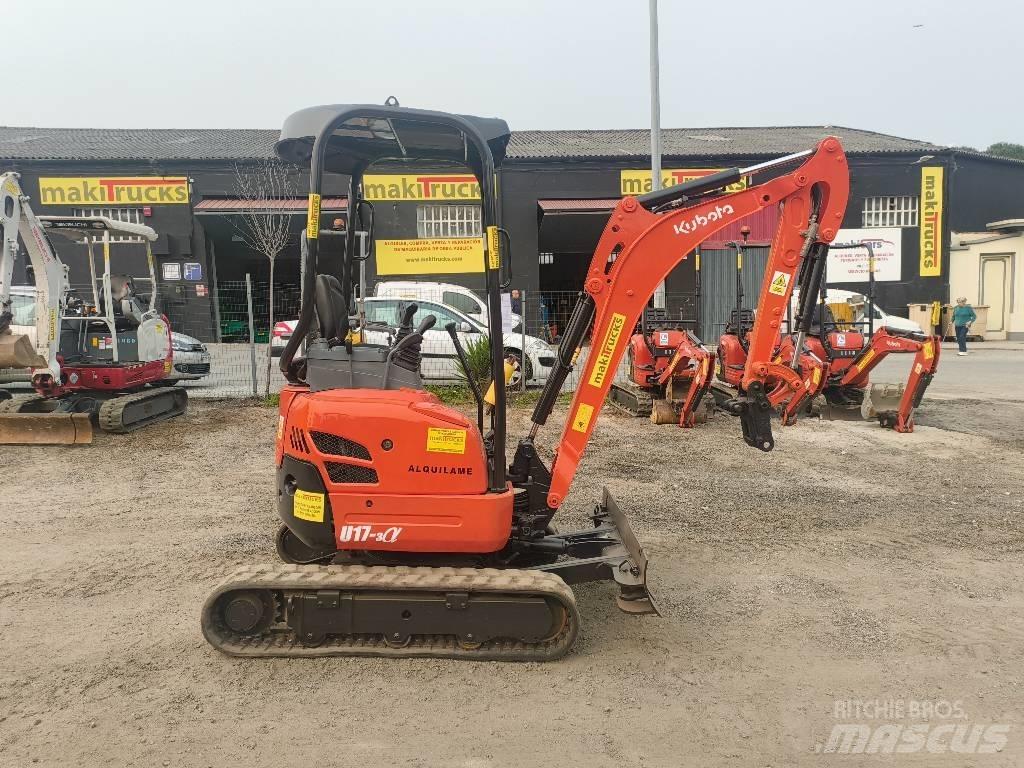 Kubota U 17-3 Mini kotrók < 7t