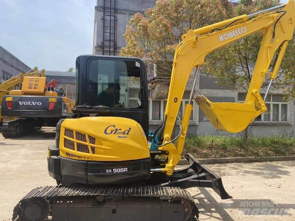 Kobelco SK 50 SR Mini kotrók < 7t