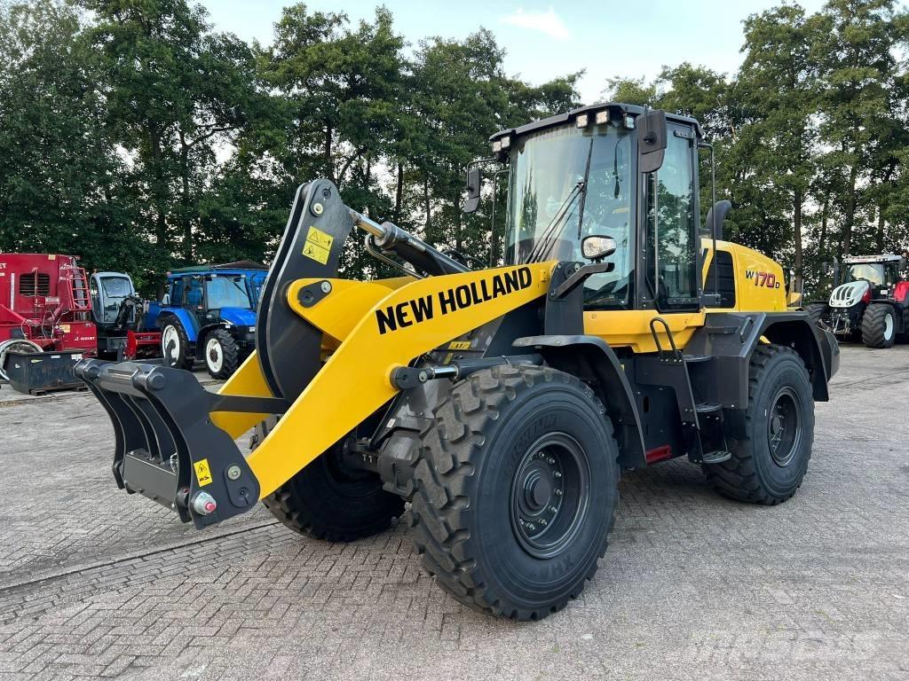 New Holland W 170 D Gumikerekes homlokrakodók