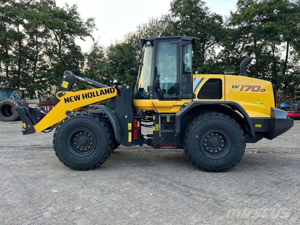 New Holland W 170 D Gumikerekes homlokrakodók