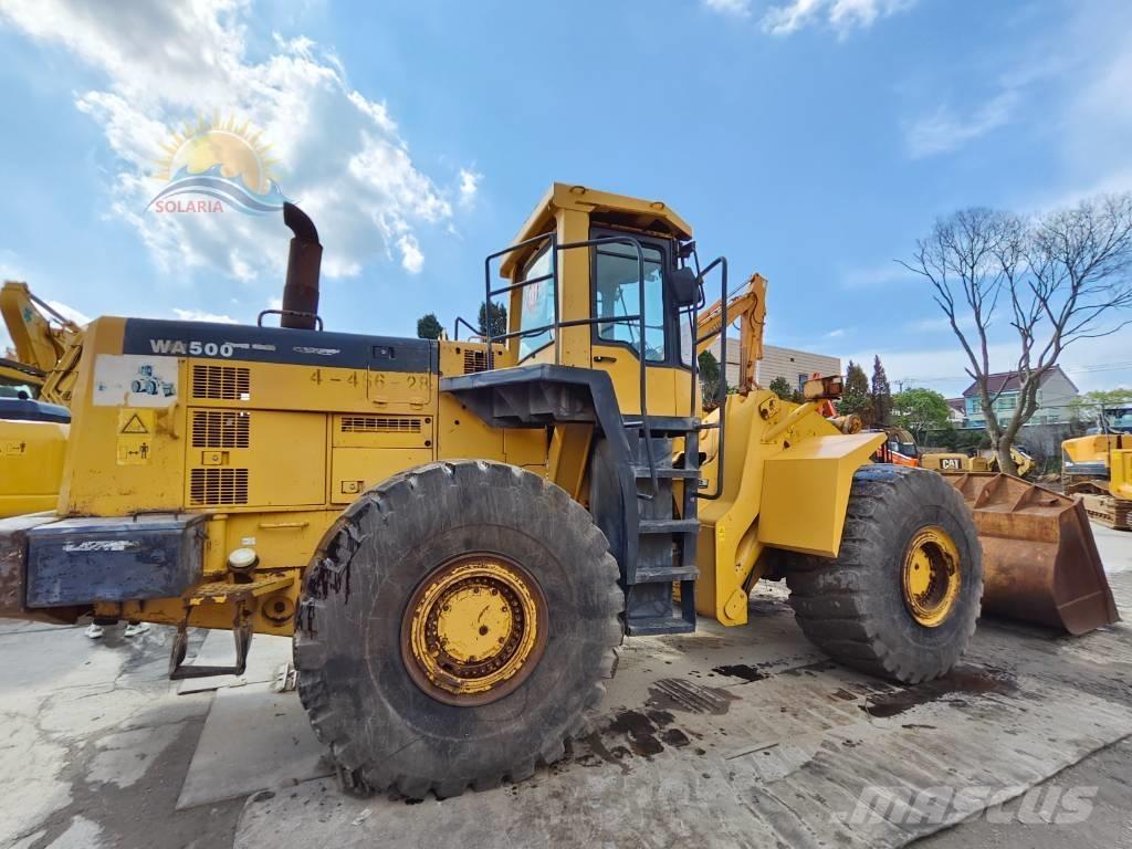 Komatsu WA 500-3 Gumikerekes homlokrakodók