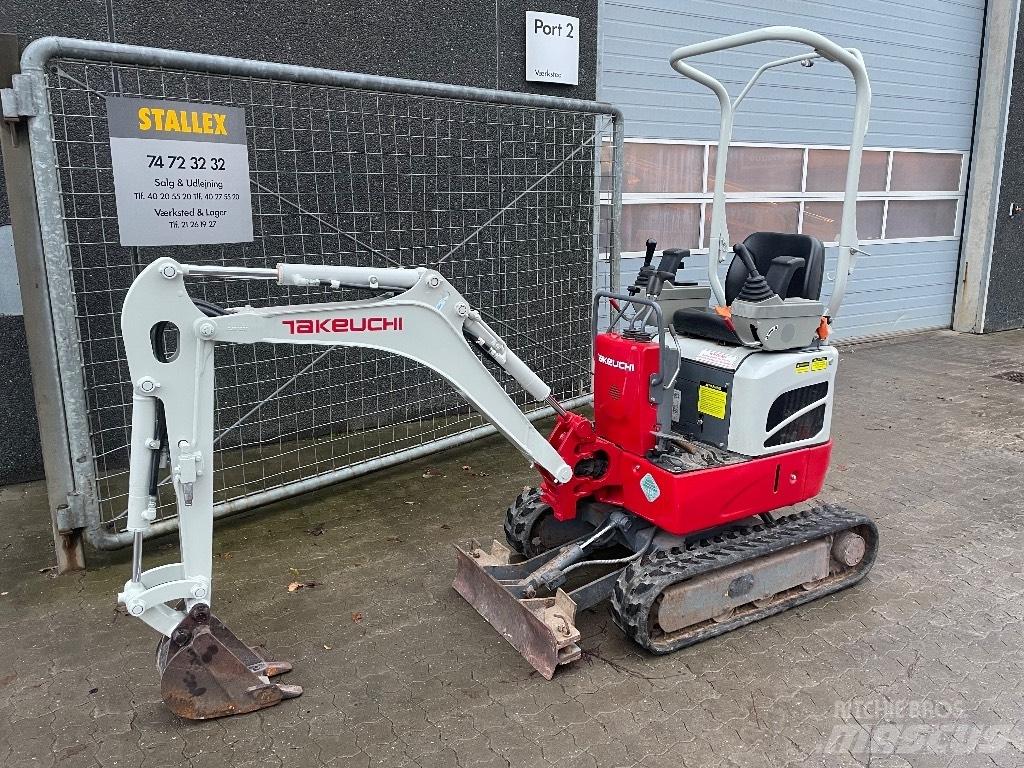 Takeuchi TB210R Mini kotrók < 7t