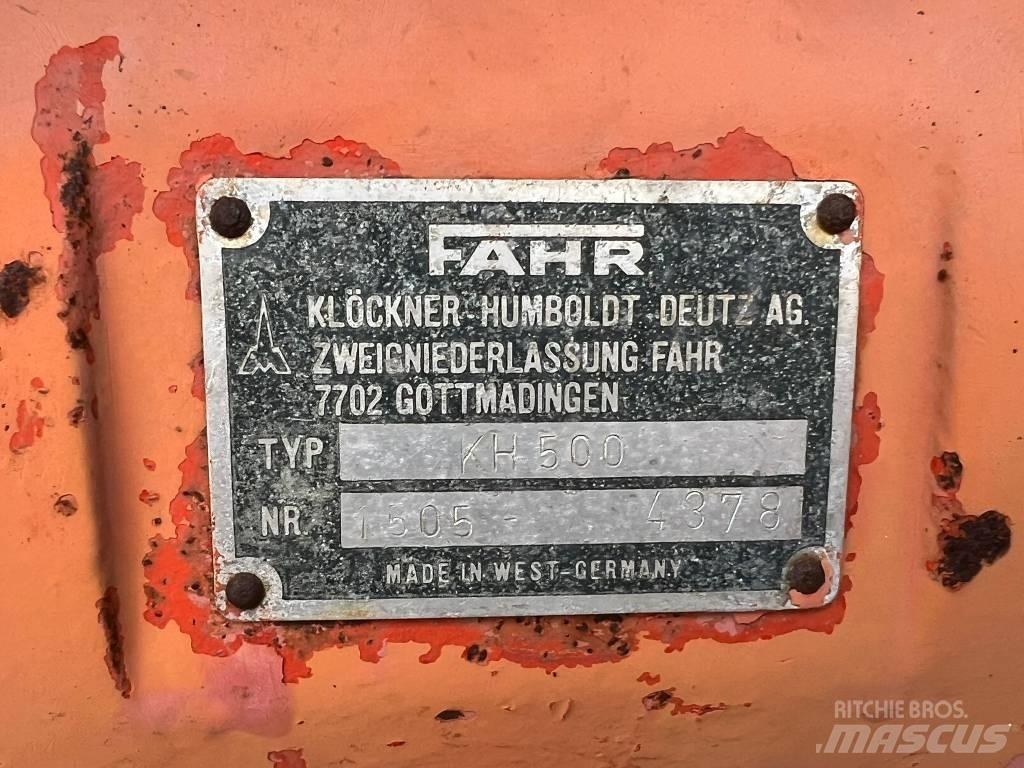 Deutz-Fahr KH 500 DN Rendkészítő