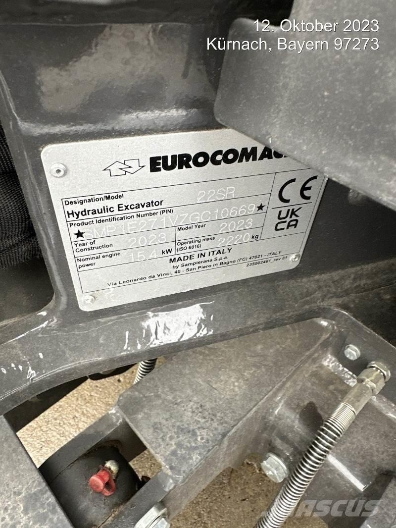Eurocomach 22SR Mini kotrók < 7t