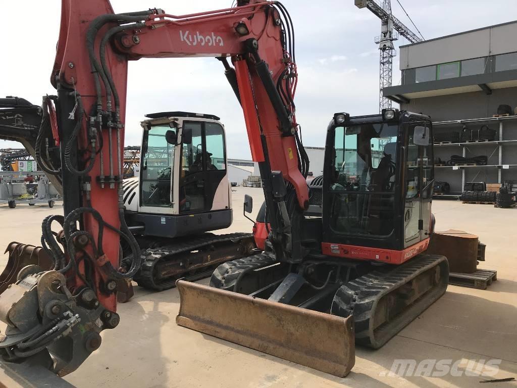 Kubota KX 080-4 Közepes (midi) kotrók 7 t - 12 t