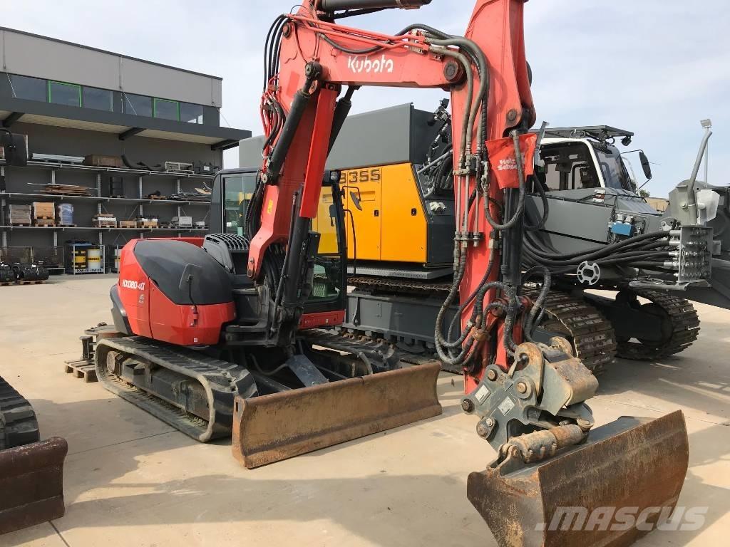 Kubota KX 080-4 Közepes (midi) kotrók 7 t - 12 t