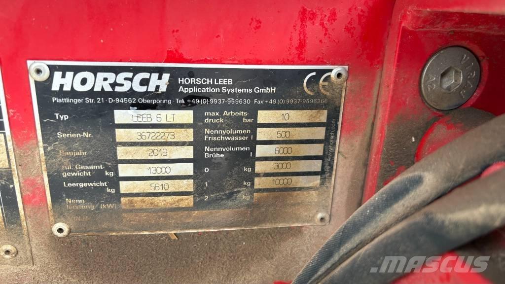 Horsch Leeb 6 LT Vontatott trágyaszórók