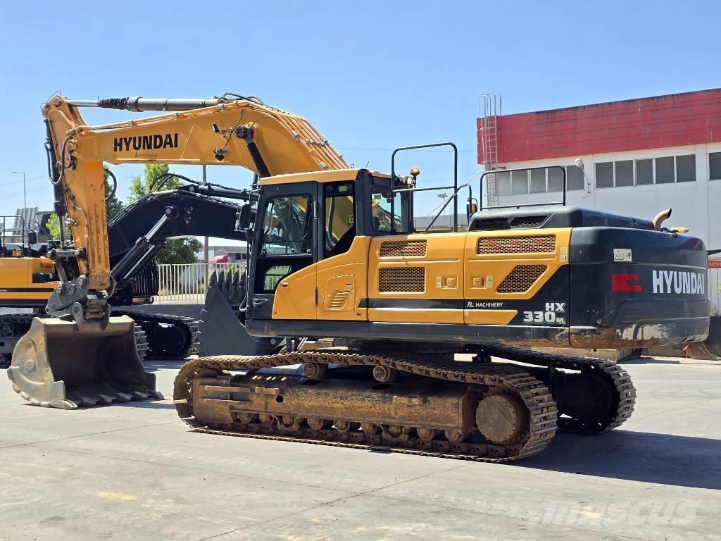 Hyundai HX 330 NL Lánctalpas kotrók