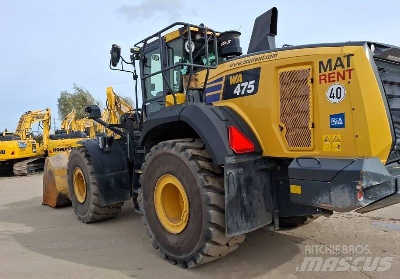 Komatsu WA475-10E0 Gumikerekes homlokrakodók