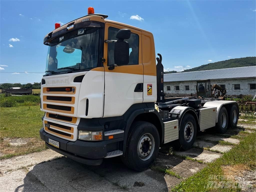 Scania R400 8X4 Fülkés alváz