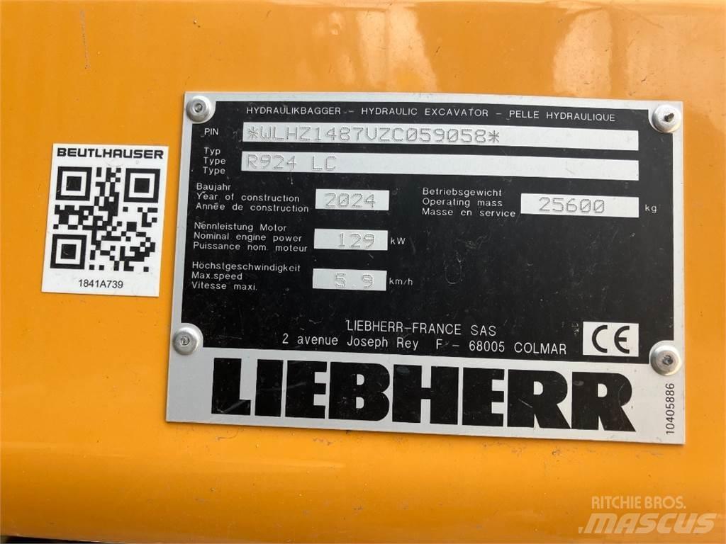 Liebherr R924 Lánctalpas kotrók
