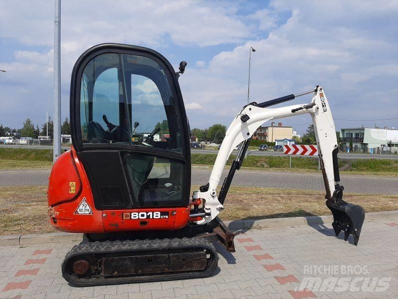 JCB 8018 Mini kotrók < 7t