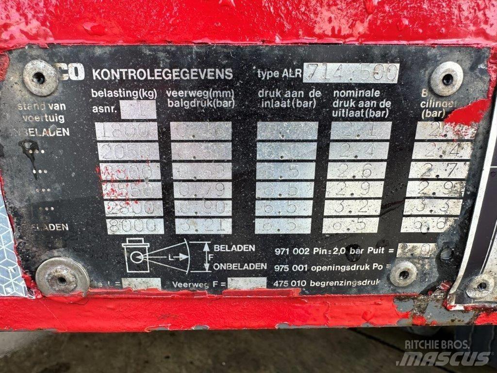 Jumbo MV 160 L Platós / Ponyvás félpótkocsik