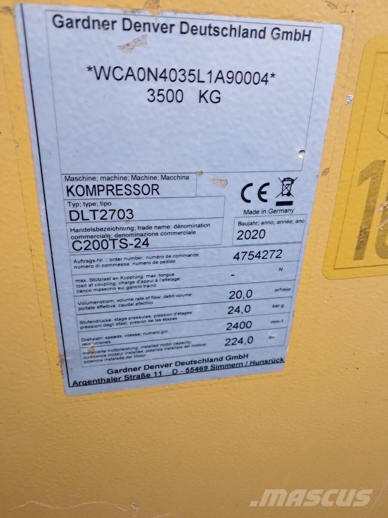 Compair C200 TS - 24 Kompresszorok