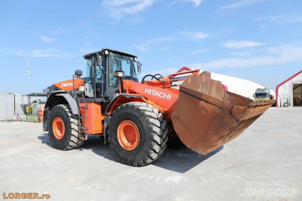 Hitachi ZW 310-5B Gumikerekes homlokrakodók