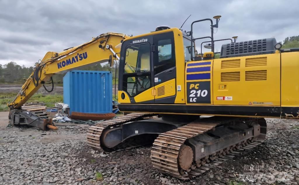 Komatsu PC 210 LC Lánctalpas kotrók
