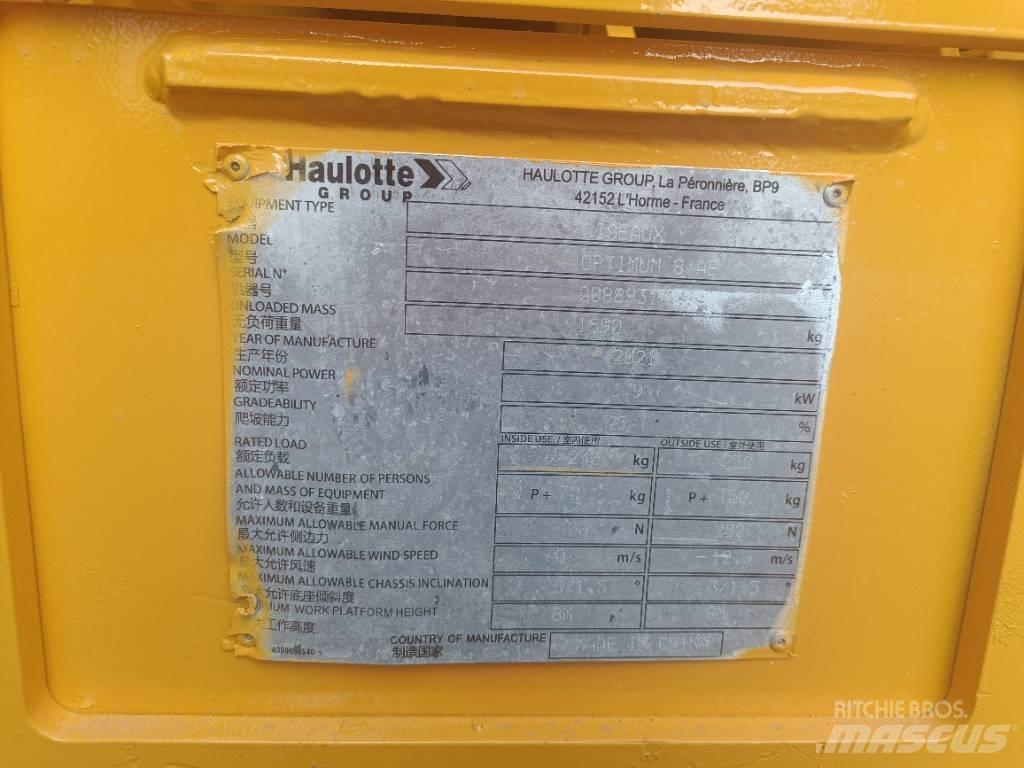 Haulotte OPTIMUM 8 Ollós emelők