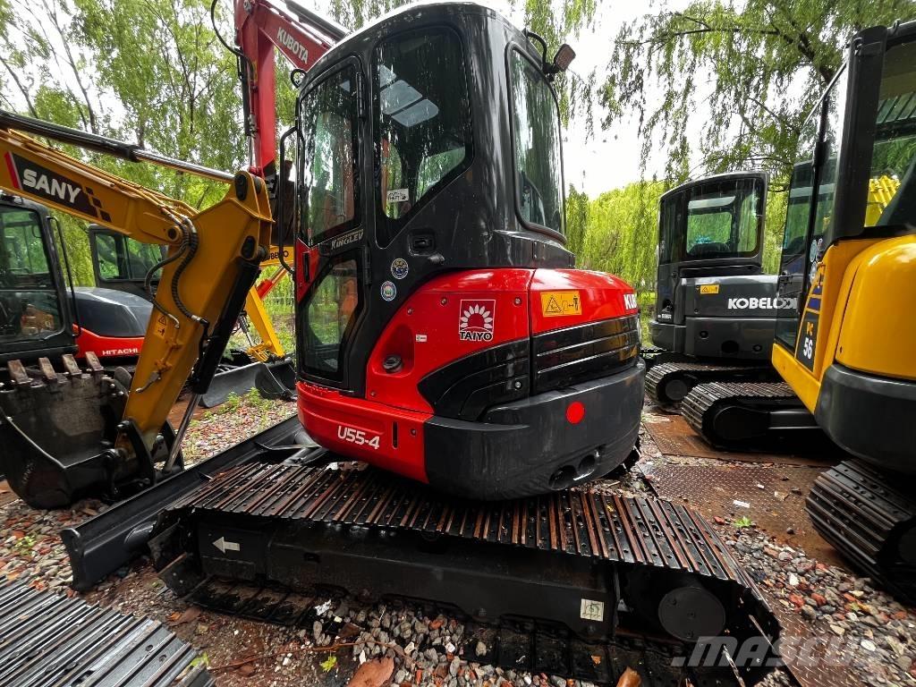 Kubota U 55-4 Mini kotrók < 7t