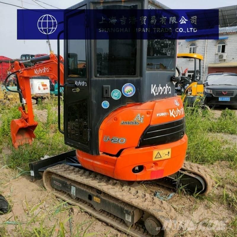 Kubota U 20 Mini kotrók < 7t