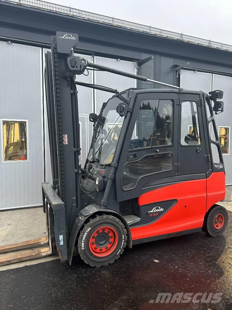 Linde E 50/500 HL Elektromos targoncák