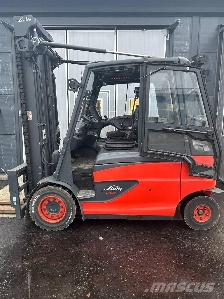 Linde E 50/500 HL Elektromos targoncák