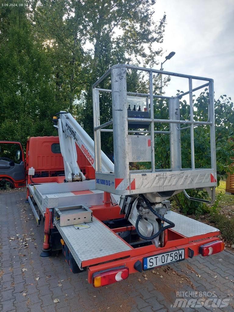 Nissan Cabstar Teherautóra szerelt emelők és állványok