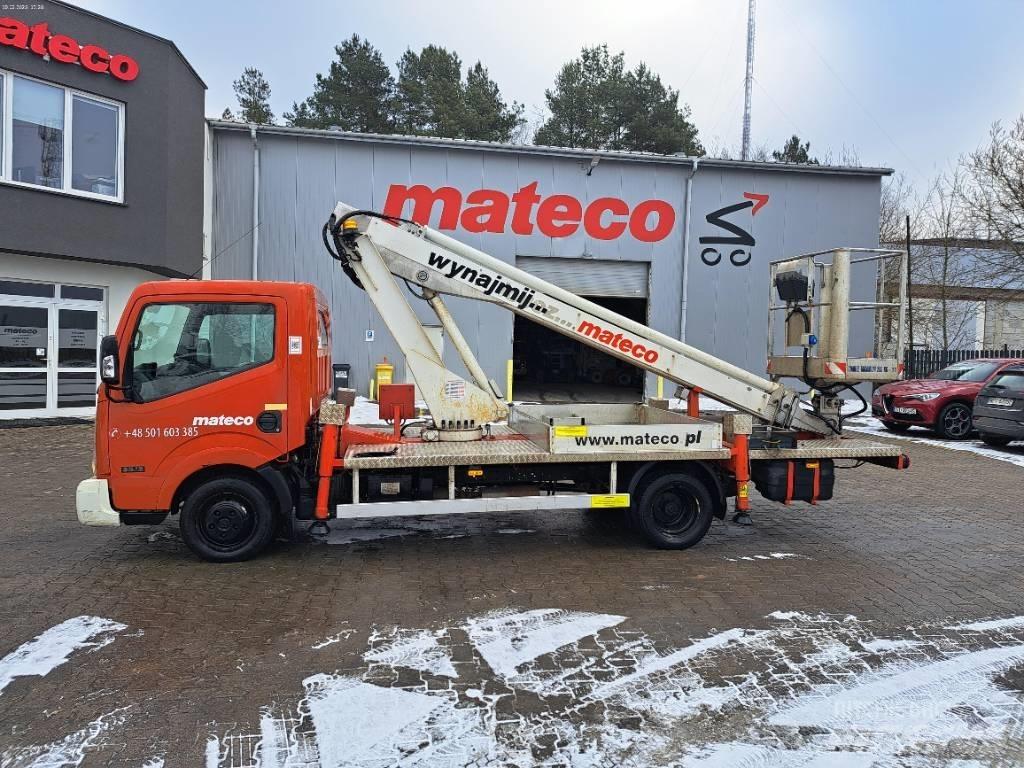 Nissan Cabstar Teherautóra szerelt emelők és állványok