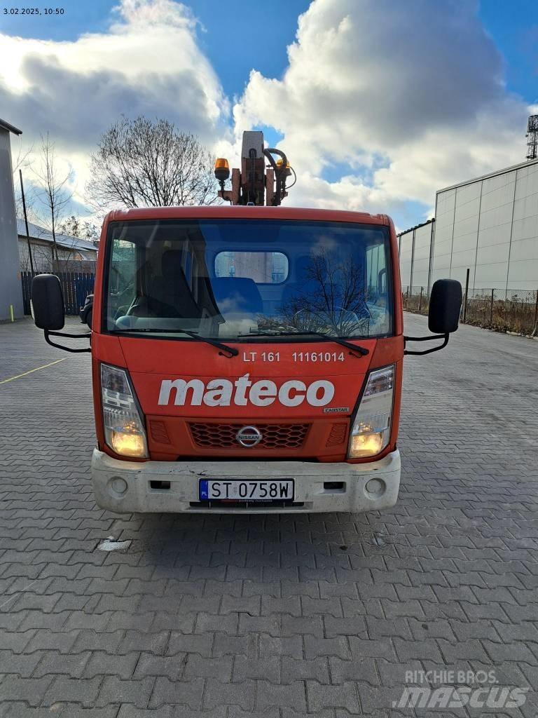 Nissan Cabstar Teherautóra szerelt emelők és állványok