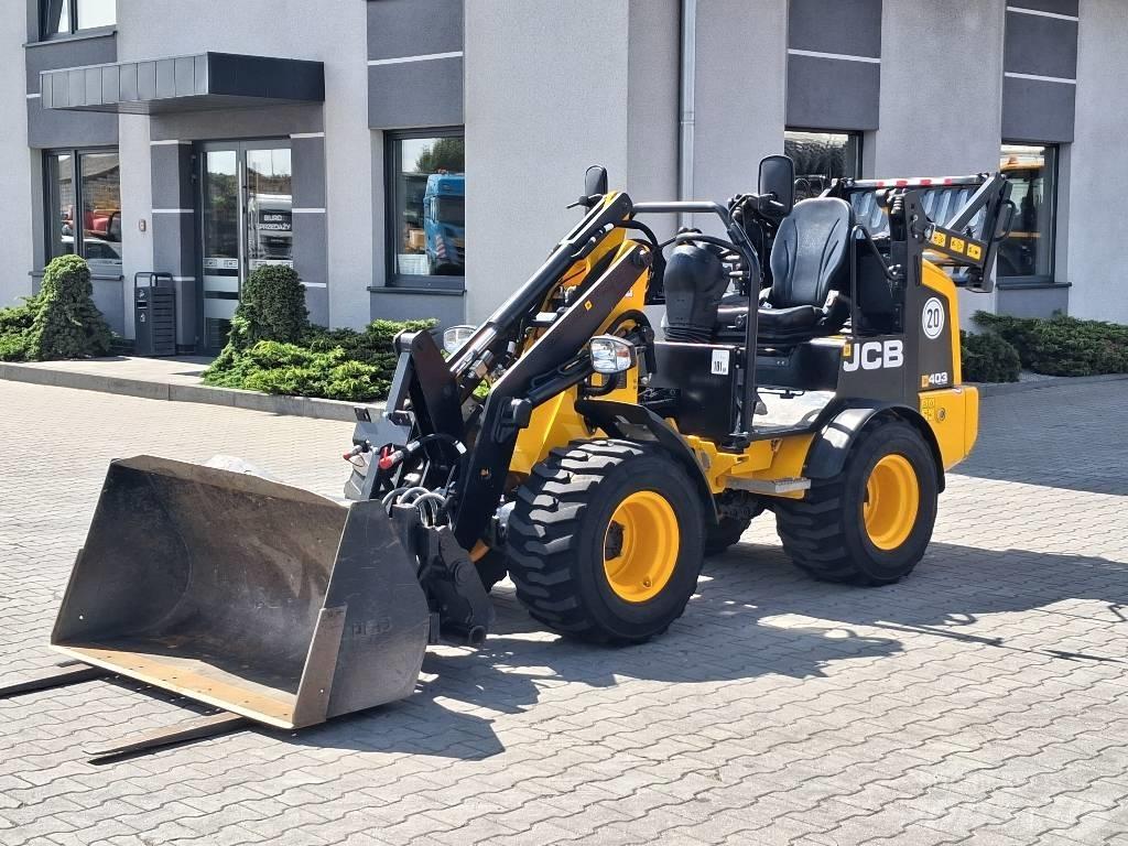 JCB 403 Mini homlokrakodók
